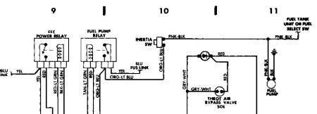 ford fuel pump relay wiring diagram  images ford diagram relay