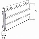 Lamellen Rolluik Onderdelen sketch template
