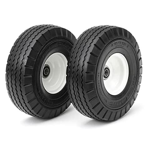 Lapp Wheels Heavy Duty Comercial Grade 4 10 3 50 4 Flat Free Tires