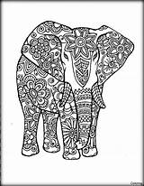 Mandala Mandalas Elefantes Elefante Olifant Malvorlagen Volwassen Pintar Doodle Orientalische Zeichnen Gcssi Salvat Downloaden Uitprinten sketch template