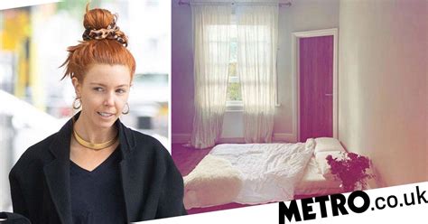 stacey dooley sleeping on a mattress on the floor as she