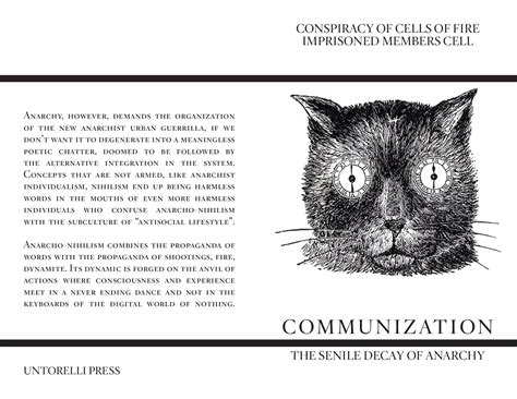Warzone Distro Communization The Senile Decay Of Anarchy By