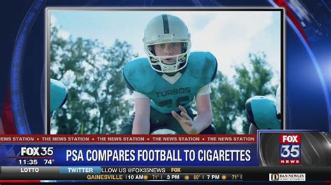 psa compares youth football to smoking cigarettes