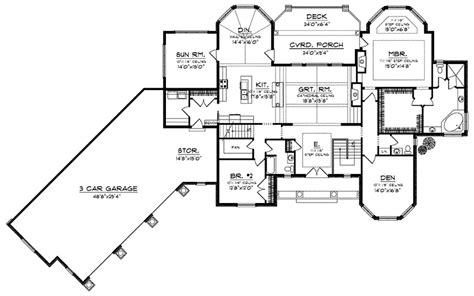 haddington luxury ranch home plan   house plans