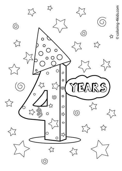 happy  birthday coloring pages birthday coloring pages happy