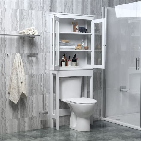 toilet bathroom storage cabinet organizer space saver