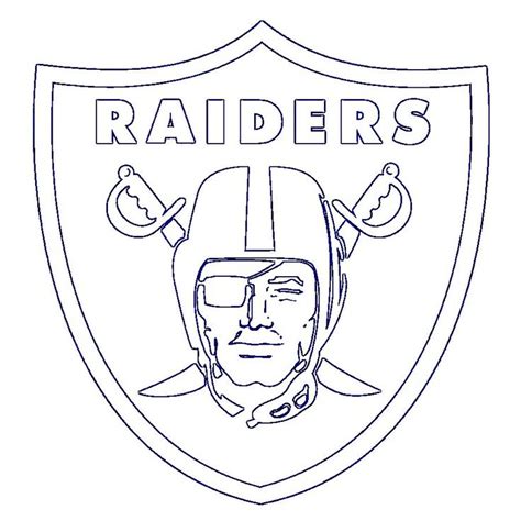 pin  searra gordy   art football coloring pages oakland