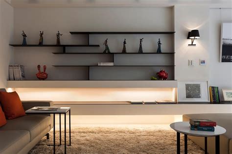 black shelves interior design ideas floating shelves living room living room shelves wall