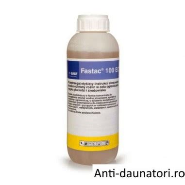 insecticid piretroid cu actiune prin contact  ingestie fastac  ec