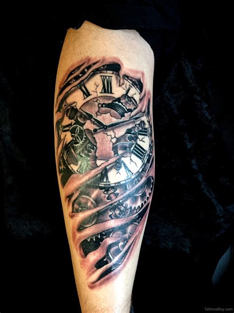 photo clock tattoo design arm art artist   jooinn