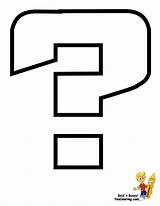 Question Mark Coloring Printable Pages Mario Super Block Alphabet Template Choose Board Bros Gif Brothers sketch template