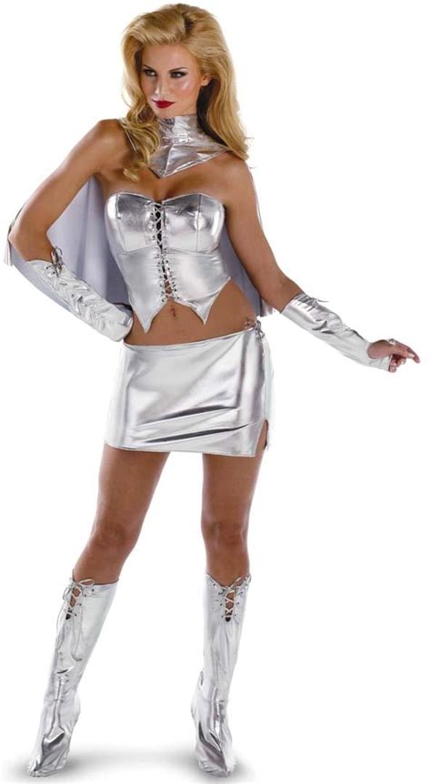 Marvel Emma Frost Sexy Deluxe Adult Costume Teen 7 9 Ebay