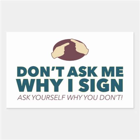 dont     sign  asl stickers zazzle
