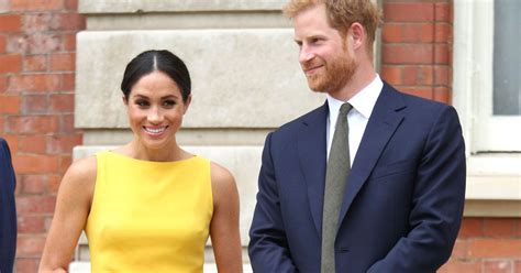 Meghan Markle Wears A Yellow Dress By Brandon Maxwell