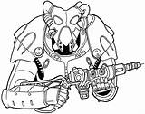 Fallout Armor Dogmeat Vegas Wonder sketch template