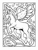 Coloring Pages Unicorn Word Swear Choose Board sketch template