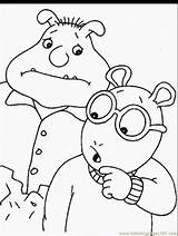 Arthur Coloring Pages Printable Cartoons Bestcoloringpagesforkids Sheets Kids Toddlers Popular Advertisement sketch template