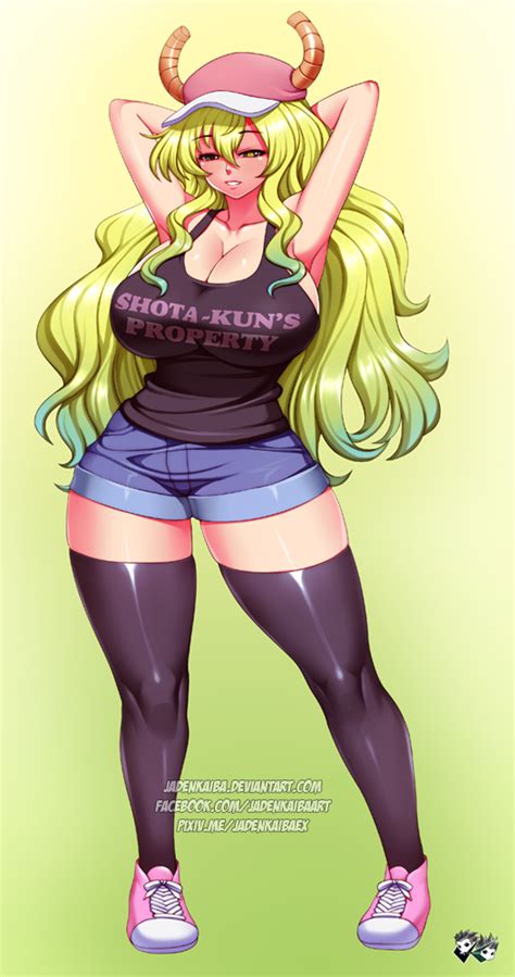 Miss Kobayashi S Maid Dragon Lucoa By Jadenkaiba On Deviantart