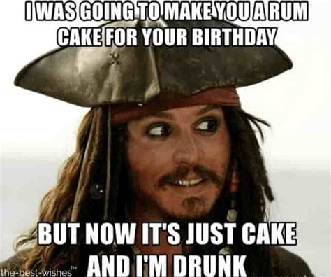 Top 100 Funniest Happy Birthday Memes Most Popular Jack Sparrow