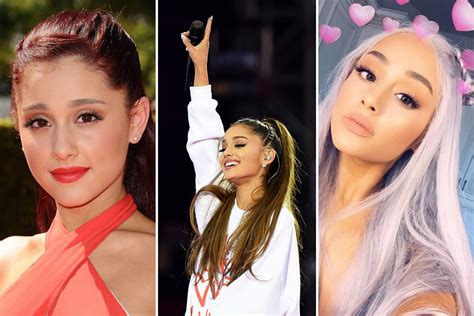 ariana grande s beauty evolution her best hair and makeup