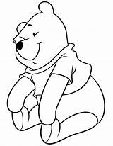 Pooh Coloring Bear Winnie Pages Bears Colouring Gummy Drawing Printable Baby Clipart Characters Valentines Print Gummi Relaxing Teddy Para Books sketch template