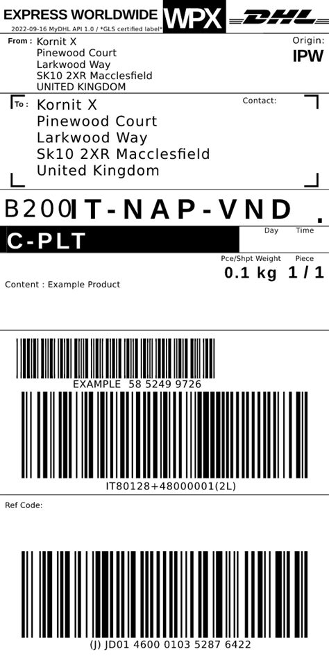 shipper integration dhl express