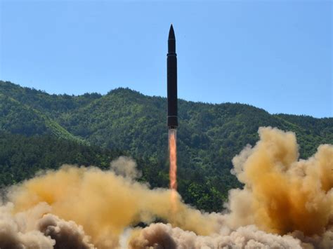 north korean icbm launch  miles  space   alarming