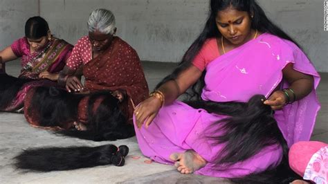How Hair Extensions Get Their Start In Hindu Temples In India