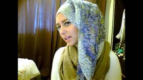 How To Wear Cute Summer Hijab Tutorial And Measly Outfit