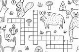 Crossword Puzzles 30seconds Activities sketch template