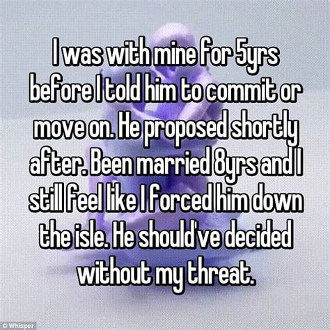 whisper users reveal forcing partners to propose to them daily mail