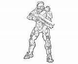 Coloring Pages Halo Gun John Pixel Top Colouring Only Printable Related Getcolorings Color sketch template