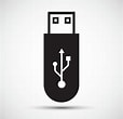 USB ロゴ認証 に対する画像結果.サイズ: 114 x 110。ソース: www.vecteezy.com