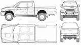 Mitsubishi L200 Cab Single Pickup Drawing Car Truck Blueprints 2004 Scheme Sketch Click Outlines Right Save Autoautomobiles sketch template
