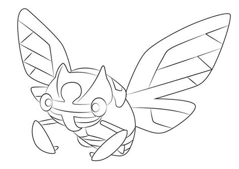 ninjask  pokemon coloring pages  printable coloring pages