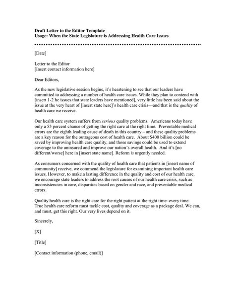 draft letter   editor template  word   formats