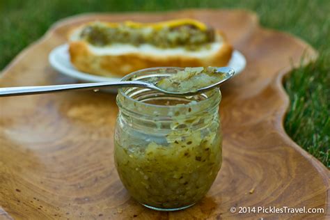 dill pickle relish recipe  backyard grilling  campouts