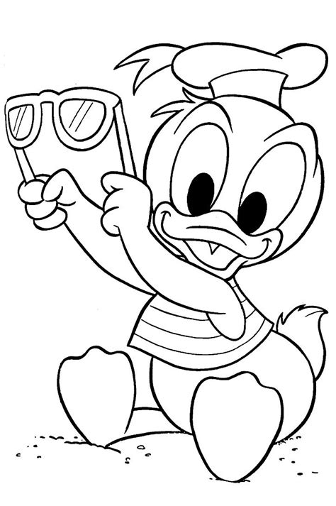 donald duck  cartoons  printable coloring pages