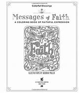 Messages Blessings Faithful sketch template