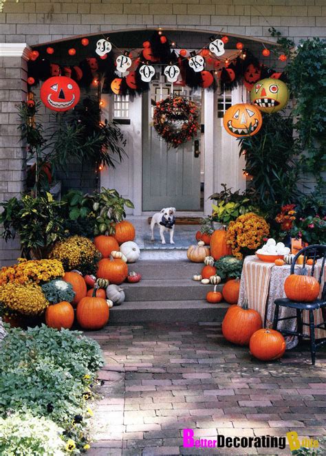 spooky halloween  fall porch decor pictures   images