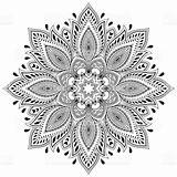 Henna Mehndi sketch template