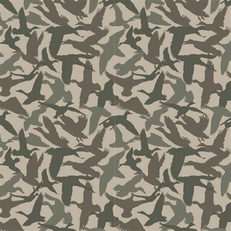 duck hunter  camouflage pattern crew