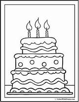 Candles sketch template