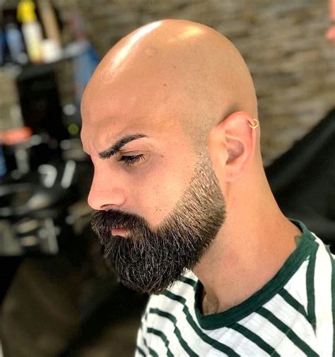 beard styles  bald guys   stylish  attractive beard