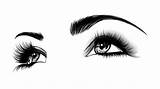 Olhos Olho Sobrancelhas Desenhar Cílios Eyes Pestañas Designculture Maquiagem Cejas Croqui Gmx sketch template