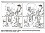 Verschillen Zoek Tabernakel Tabernacle Puzzel Jezus Geven Activities Bijbel Kerk Israelites Dingen Kostbare Hervormd Ermelo Werkjes sketch template