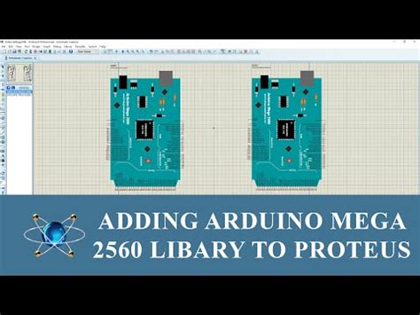 add arduino mega  library  proteus  easy fast youtube