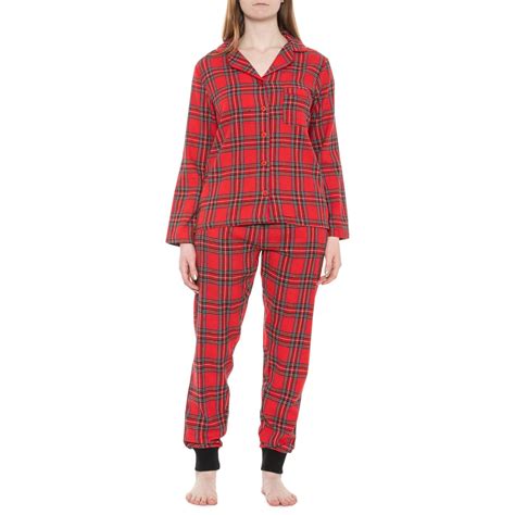 Telluride Clothing Company Cotton Flannel Pajamas Long Sleeve Save 50