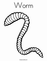 Coloring Worm Worms Pages Fun Dr Inchworm Worksheet Twistynoodle Print Outline Color Printable Noodle Twisty Earthworm Favorites Login Add Kids sketch template