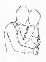Hugging Drawing People Draw Reference Easy Hug Drawings Face Poses Four Sketch Couple Hugs Sketches Frontal Getdrawings Methods Figures Romantic sketch template